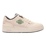 Tenis Lacoste D Lux Piel Original 100% Piel Beige Global