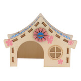 Hamster Habitat Toy Hamster House Laser, 2 Unidades