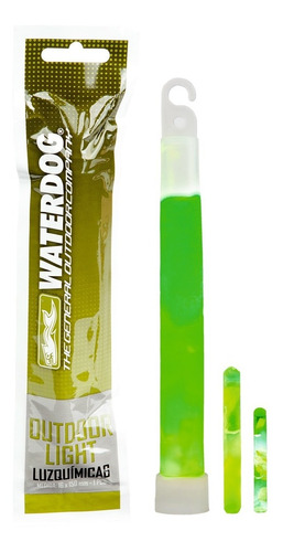 Luz Quimica Grande Verde De Waterdog