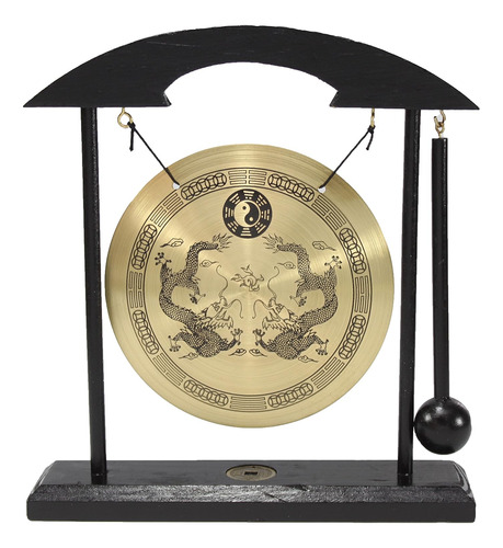 Gong De Mesa Zen De Latón Feng Shui Oficina Casa