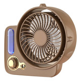 Ventilador De Escritorio Portátil Mini Fan Mute Spray Acondi