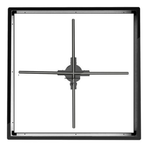 La Luz Del Ventilador Led Del Holograma 3d Rebordea La Fan