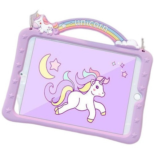 Funda De Tableta Unicornio Púrpura Para iPad Pro 11