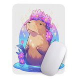 Mouse Pad Capibara - Carpincho 17cm X 21cm D6