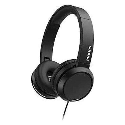 Audifono Philips Over Ear Alambrico Manos Libres Negro