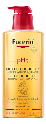 Eucerin Oleogel De Ducha Ph5 Piel Seca Sensible 400ml Aceite