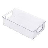 Caja Organizadoras Apilable De Plastico Transparente