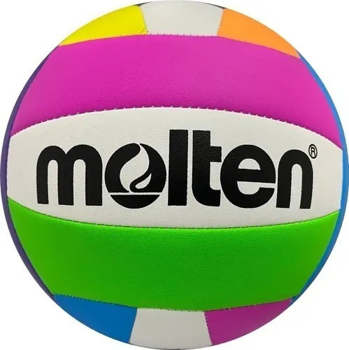 Balon Voleibol Molten Voley Playa Cosido # 5 Ms500 18 Panel