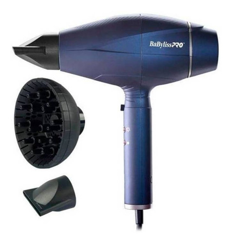 Secador Cabello Profesional Babyliss Super Sónico 2000 Watts Color Azul 110v