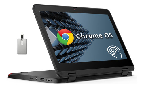Laptop Chromebook Lenovo 500e 11.6'' Celeron N5100 8gb Ram