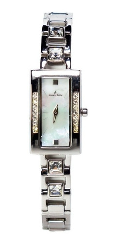 Reloj John L. Cook Mujer Velvet Joya 5502 Acero Sumergible