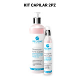 Kit 2pz Anticaida Shampoo Y Gel Celulas Madre Para Alopecia 