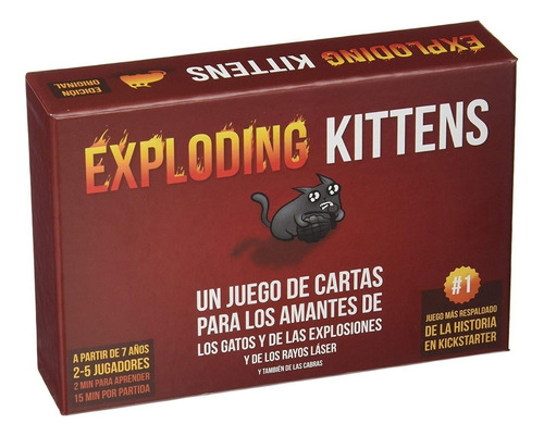 Exploding Kittens Juego De Mesa Español
