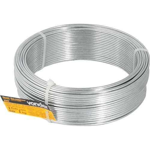 Arame Galvanizado Comercial Bwg 18 Fio 1,24mm 1kg Vonder