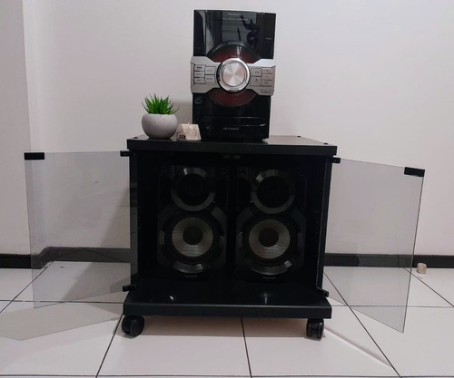 Rack / Mueble Para Equipo De Música Melamina 50x45x45 Cm