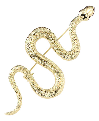 Para Elegante Broche En Forma De Serpiente, Adorno De Ropa