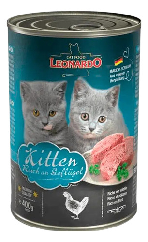 Leonardo® Alimento Gatos Kitten Pollo 400g