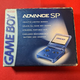Consola Nintendo Game Boy Advance Sp Azul Cobalto