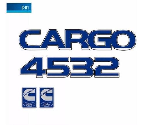 Emblemas Ford Cargo 4532/815/1721 Resinado Foto 4