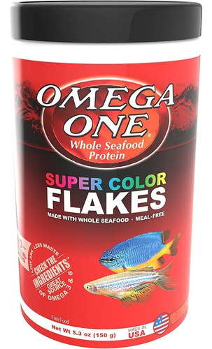 Super Color Flakes 150gr Comida Hojuelas Acuario Pecera