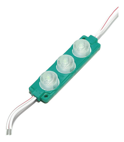 Modulo 3 Led Lupa Verde 12v