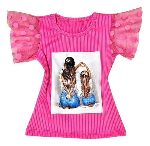 Blusa Infantil Menina Blusinha Moda Mini Diva Blogueirinha