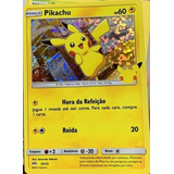 Card Foil Pikachu Pokémon 25 Anos Mc Donald's 2021...