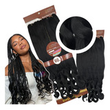 Cabelo Jumbo Boho Curl Gypsy Braids African Beauty 400 Gr