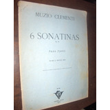 6 Sonatinas Muzio Clementi
