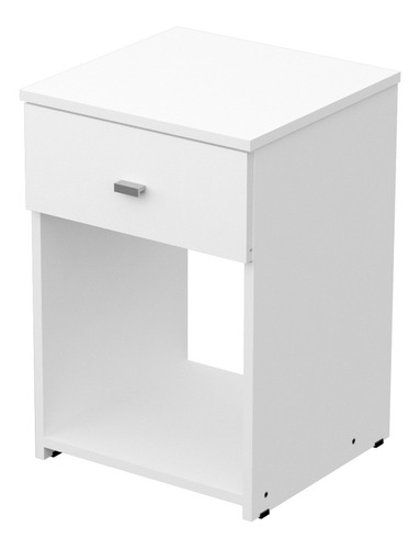 Mesa De Luz Dormitorio 1 Cajón Melamina Dakar Zero