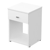 Mesa De Luz Dormitorio 1 Cajón Melamina Dakar Zero