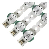 3 Tiras Con 7 Leds Tv 43 LG 43um7300pua 43un7300puf 43un7300