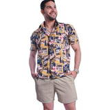 Camisa Hawaiana Hombre 