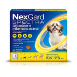 Nexgard Spectra Para Cães De 3,6 A 7,5kg - 1 Tablete