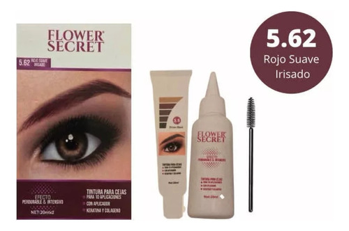 Tintura Para Cejas Semi Permanente Flower Secret 20ml.