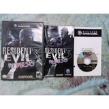 Resident Evil 3 Nemesis Completo Nintendo Game Cube