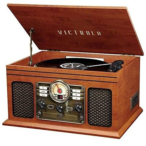 Victrola Nostalgic - Reproductor De Grabacin Bluetooth 6 En