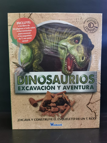 Libro Dinosaurios Excavacion Y Aventura Con Fosiles 