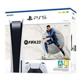 Sony Playstation 5 Digital 825gb Fifa 23 Blanco Y Negro 