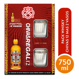 Whisky Chivas 12 Años + 2 Vasos - mL a $276