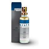 Perfume Masculino Bratt 15ml Amakha Paris Fragrância Amadeirado Aromático Dia E Noite Edp Fixação Spray Presente Notas