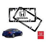 Par Porta Placas Honda Accord Coupe 2.4 2008 A 2012 Original