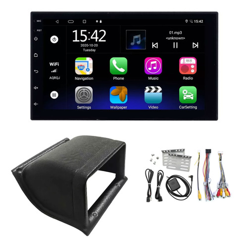 Stereo Pantalla 7 Android Bt + Adaptador Renault Kangoo 98+