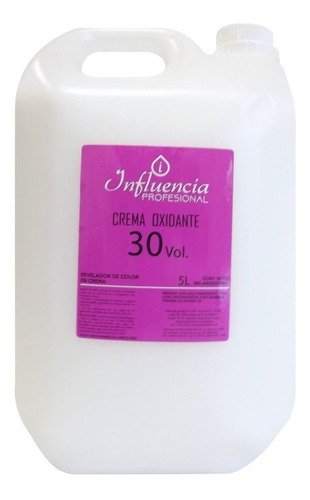 Crema Oxidante 30 Volúmenes 5 Litros Influencia Coalix