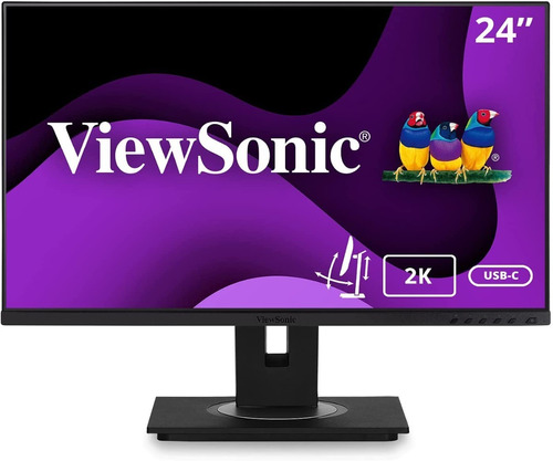 Viewsonic Vg2455-2k Monitor 2k Qhd Ips Usb-c 60hz 24 In