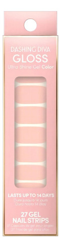 Uñas Adhesivas Gloss Color - Cotton Candy