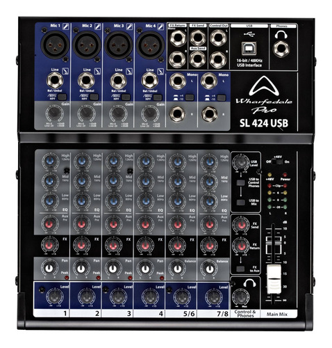 Mixer Wharfedale Sl 424 Usb