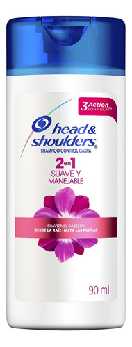 Head & Shoulders Shampoo Suave Y Manejable 2en1 90ml