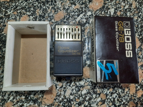 Pedal Eq Boss Ge-7b Bajo