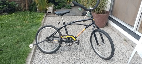 Bicicleta Rodado 20 Playera Negra! Como Nueva!!!